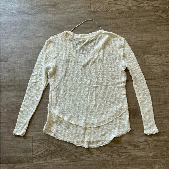 NWT We The Free Thien’s Hacci Sweater Top ~ Cream ~ Size S - Picture 6 of 9